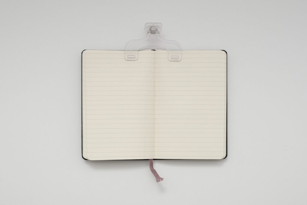 モレスキンノートの中身