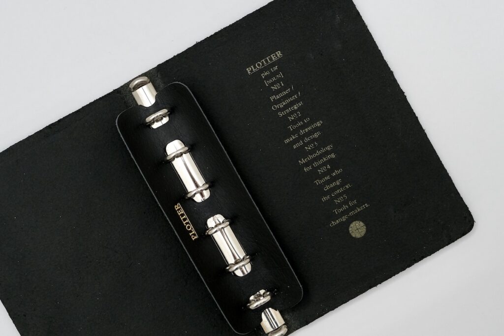 開かれたシステム手帳プロッター