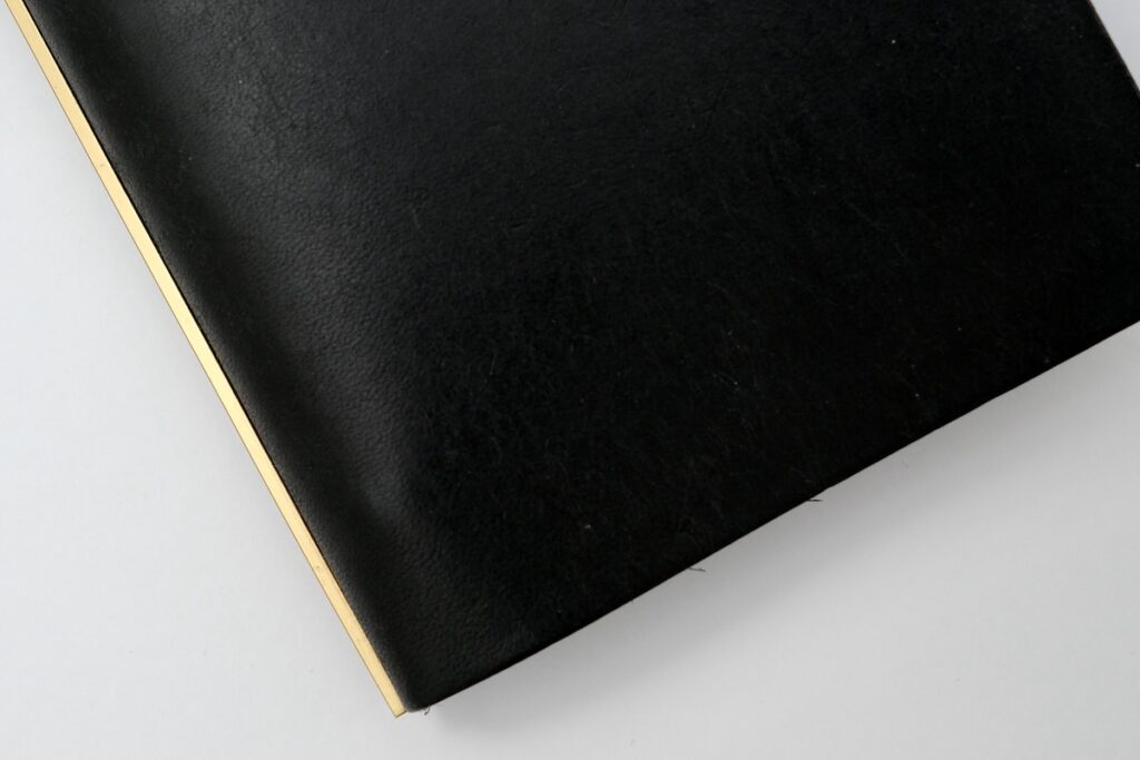 システム手帳プロッターの表面