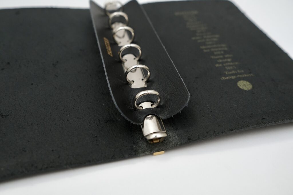 開いたシステム手帳プロッター