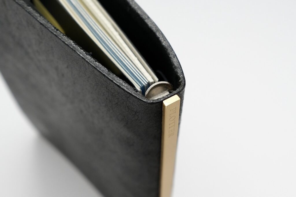 システム手帳プロッターのバックプレート