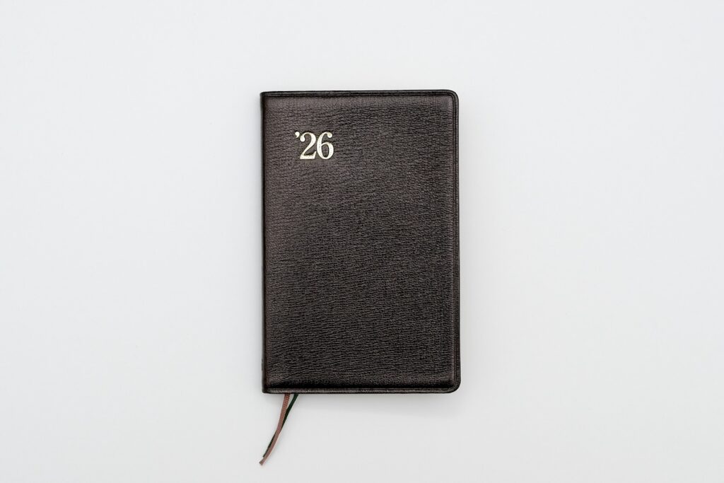 能率手帳ゴールドの手帳
